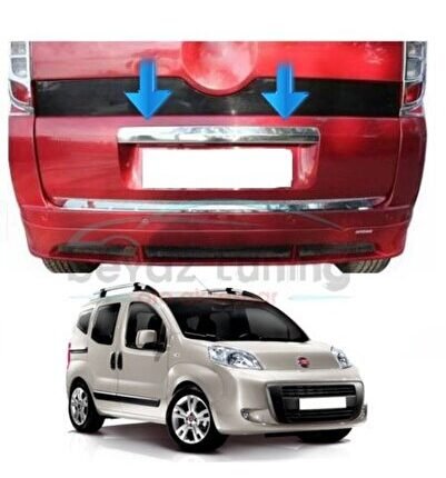 Peugeot Bipper Bagaj Çıtası Kromu Nikelajı 2007 Sonrası