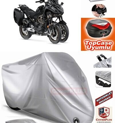 Yamaha Niken GT Arka Çanta Uyumlu Motor Brandası (Bağlantı,Kilit Uyumlu)