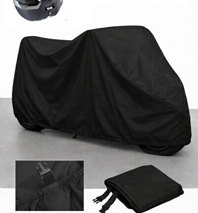 Yamaha Niken GT Motosiklet Brandası Arka Çanta Uyumlu -SİYAH