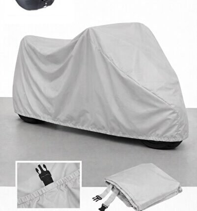 Yamaha Niken GT Motosiklet Brandası Arka Çanta Uyumlu -GRİ