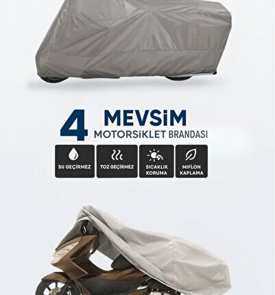 Yamaha Niken Gt Uyumlu Motosiklet Brandası 4 Mevsim Su Geçirmez Motor Brandası
