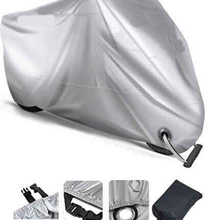 Yamaha D2Niken Gri Motosiklet Brandası ARKA ÇANTA UYUMSUZ (Kilit)