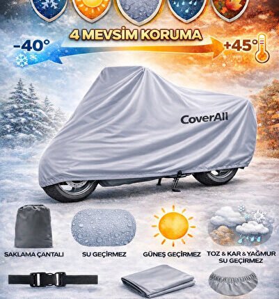 Yamaha Niken Uyumlu Motosiklet Brandası, Motor Örtüsü