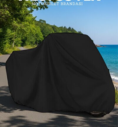 Yamaha Niken GT Branda Motosiket Brandası (SİYAH RENK) 4 Mevsim Motor Koruma Örtüsü