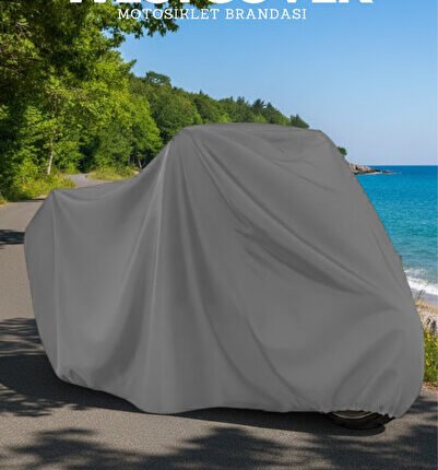 Yamaha Niken GT Branda Motosiket Brandası (GRİ RENK) 4 Mevsim Motor Koruma Örtüsü