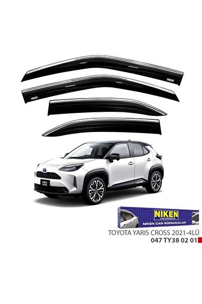 1_org_zoom-14343.jpg Toyota Yaris Cross 2021 Sonrası Kromlu Cam Rüzgarlığı Niken - Görsel 1