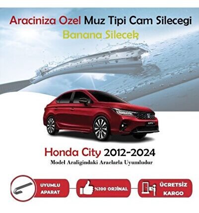 Honda City Muz Silecek Takımı 2012-2024