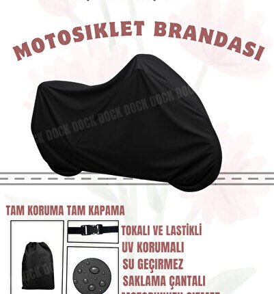 Yamaha Niken SİYAH MOTOSİKLET BRANDASI (GÜNEŞ-SU GEÇİRMEZ)