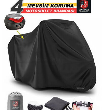 Yamaha Niken GT Motosiklet Brandası ( Arka Çanta Uyumlu-Siyah Renk)