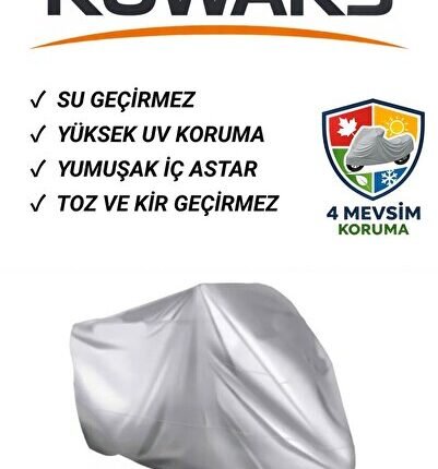 Yamaha Niken Motosiklet Brandası, Motor Brandası, Gri (Kilit Uyumlu)