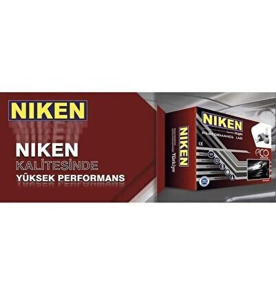 Nıken Eco Serisi 6400 Lümen H7 Şimşek Etkili Led Far Ampul