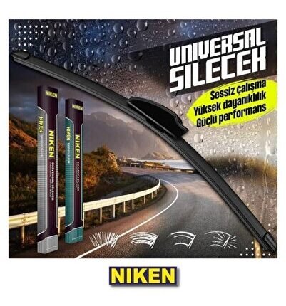 Niken Yeni Seri Renault Scenic Silecek Takımı 2010-2015 Plus Muz Tip Silecek Aparatlı