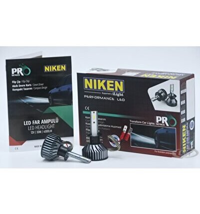 H3 Led Xenon Far Ampul Şimşek Etki Pro Serisi