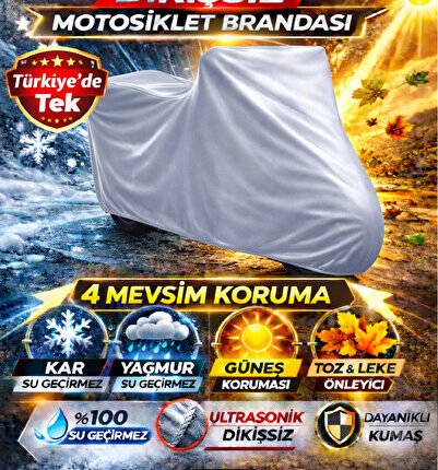 DİKİŞSİZ Yamaha Niken GT Motor Brandası, Motosiklet Brandası,Ekstra KALIN (YENİ MODEL)