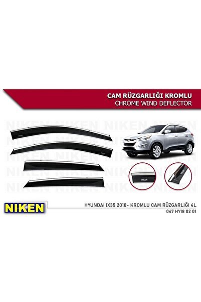 1_org_zoom-15148.jpg Hyundai ix35 Kromlu Cam Rüzgarlığı Niken 2010+ - Görsel 1
