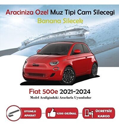 Fiat 500E Muz Silecek Takımı 2021-2024