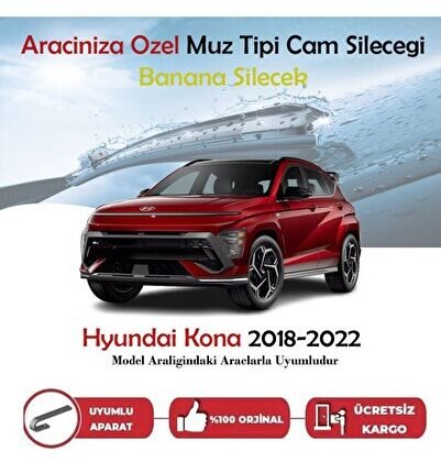 Hyundai Kona Muz Silecek Takımı 2018-2022