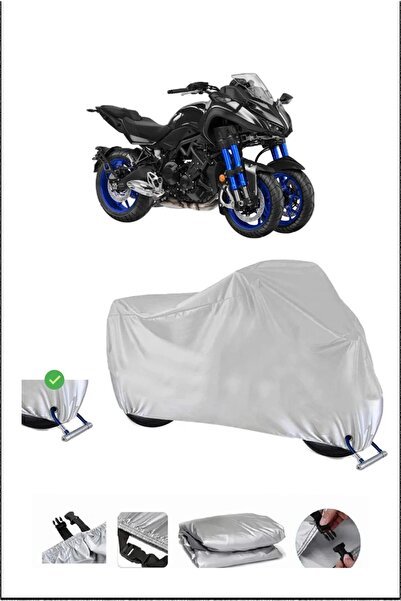 1_org_zoom-15227.jpg Yamaha NIKEN KİLİT UYUMLU SU GEÇİRMEZ DAYANIKLI MOTOSİKLET BRANDASI-GRİ - Görsel 1