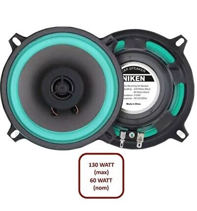Araç hoparlörü kolon 13cm 5inc 130watt 2 ADET