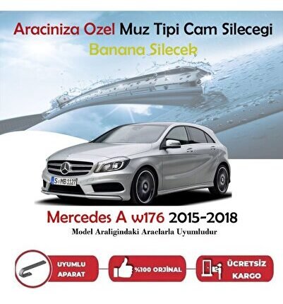 Mercedes A W176 Muz Silecek Takımı 2016-2018