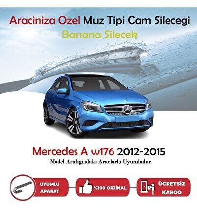 Mercedes A W176 Muz Silecek Takımı 2012-2015