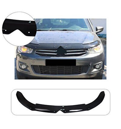 Citroen C-elysee Uyumlu 2013 Ve Üzeri Abs Kaput Rüzgarlığı