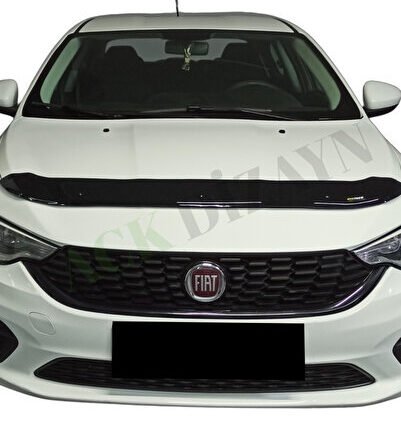 FİAT EGEA SEDAN 2015+ ARACA ÖZEL KAPUT RÜZGARLIĞI A+ PİANOBLACK