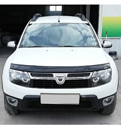 Dacia Duster Kaput Rüzgarlığı Parlak Siyah 2009-2017 arası uyumlu Kalın