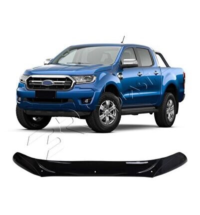 Ford Ranger Uyumlu 2015-2022 Abs Kaput Rüzgarlığı Geniş Model