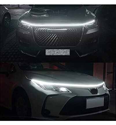 Ford Focus 5 Uyumlu Kaput Altı Kaput Üstü Led 150 Cm Beyaz