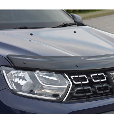 Dacia Duster Kaput Rüzgarlığı Maskesi Piano Black 2018 ve üzeri