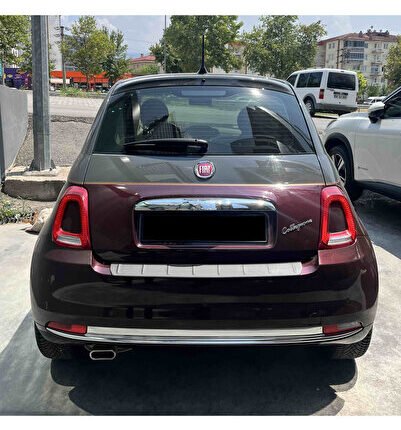 Fiat 500 Coupe 2016- Yılı Ve Sonrası Arka Tampon Eşiği Mat