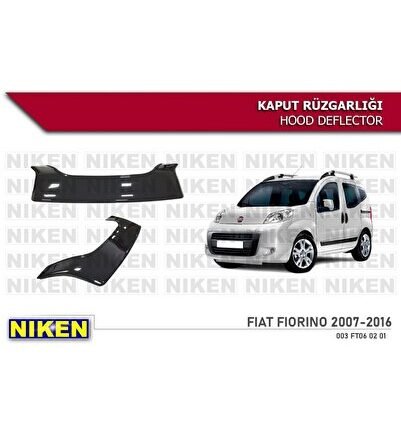 Fiat fiorino kaput rüzgarlığı koruyucu 2007-16