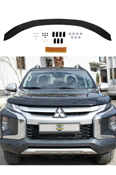 1_org_zoom-2279.jpg Mitsubishi L200 2020 Ve Sonrası Kaput Rüzgarlığı Koruyucu Ön Kaput Koruma ve Rüzgarlık - Görsel 1