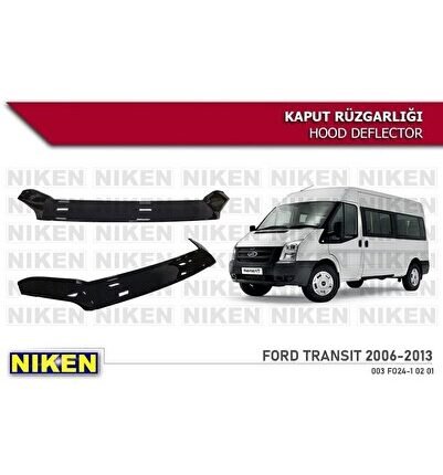 Ford Transit Kaput Rüzgarlığı Koruyucu 2006 / 2013