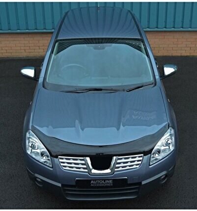 Nissan Qashqai Kaput Rüzgarlığı Maskesi 2007-2010 arası Parlak Siyah