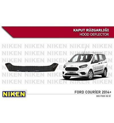 Ford courier kaput rüzgarlığı koruyucu 2014+