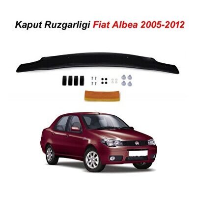 Fiat Albea Kaput Rüzgarlığı 2005-2012