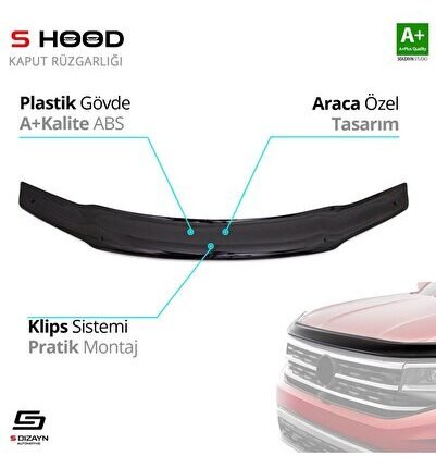 Fiat Uyumlu Palio ABS Plastik Kaput Rüzgarlığı 2005-2012 A+Kalite Parça