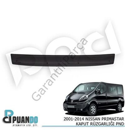 2001-2014 NISSAN PRIMASTAR KAPUT RUZGARLIGI PND