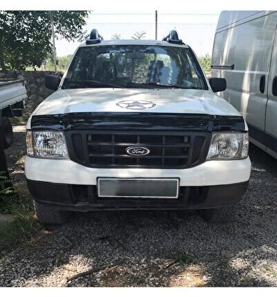 Ford Ranger Kaput Rüzgarlığı Maskesi 2002-2006 Yıl Aralığı Uyumlu Parlak Siyah