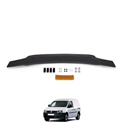 Caddy Kaput Rüzgarlığı Parlak Siyah 2004-2010 Arası 4 Mm Kalın Plastik