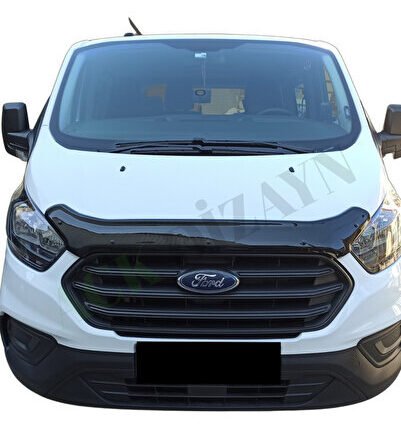 FORD CUSTOM 2018-2023 ARACA ÖZEL KAPUT RÜZGARLIĞI A+ PİANOBLACK (4MM)