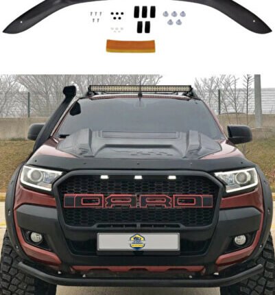 Ford Ranger 2015-2022 Kaput Rüzgarlığı Koruyucu Ön Kaput Koruma ve Rüzgarlık