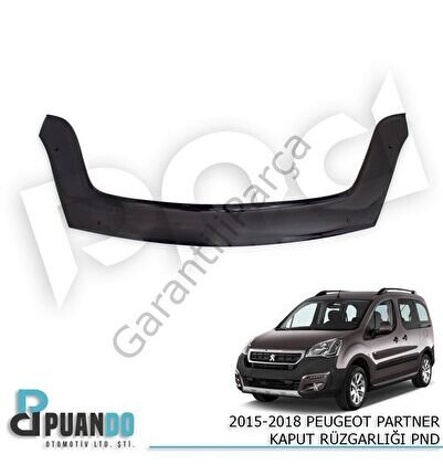 2015-2018 PEUGEOT PARTNER KAPUT RUZGARLIGI PND