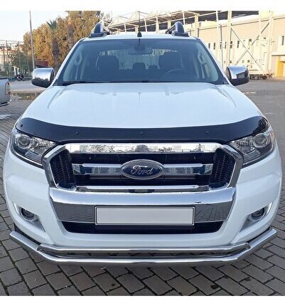 Ford Ranger Kaput Rüzgarlığı Maskesi 2015-2022 Piano Black