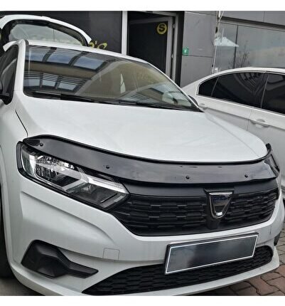 Dacia Sandero Kaput Rüzgarlığı Maskesi 2021 - Yılı ve Sonrası Uyumlu