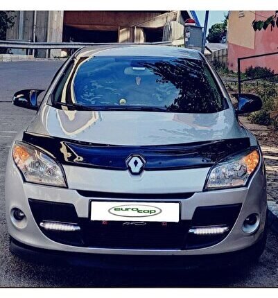 Renault Megane 3 Uyumlu Ön Kaput Koruyuc Rüzgarlığı 2009 2010 2011 2012 2013 2014 2015 2016 2017