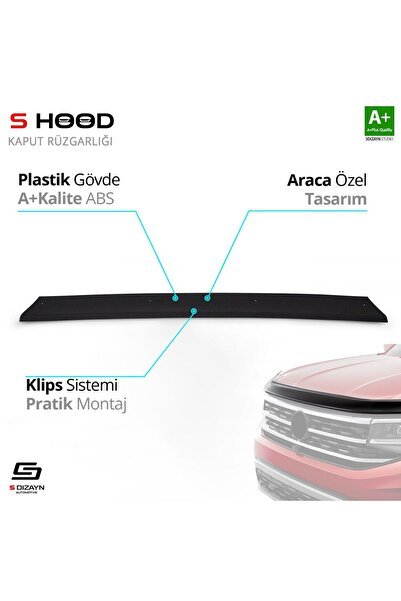 1_org_zoom-2727.jpg Iveco Uyumlu Daily ABS Plastik Kaput Rüzgarlığı 2011-2014 A+Kalite Parça - Görsel 1