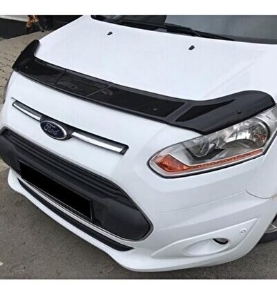 Connect 2014 Ve Üzeri Ön Kaput Koruyucu Rüzgarlığı Piano Black 3.2 Mm Kalın Plastik